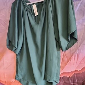SAS Emerald Green Women's Blouse